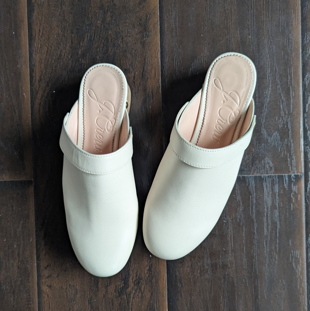 J. Crew Women's Off-White Mules